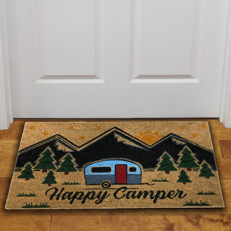 Load image into Gallery viewer, Coir Mat 30in x 18in-Happy Camping
