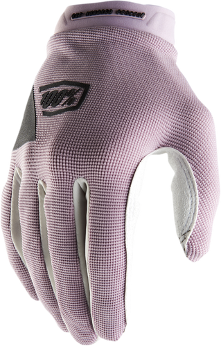 100% Women's Ridecamp Gloves - Lavender - Medium 10013-00012