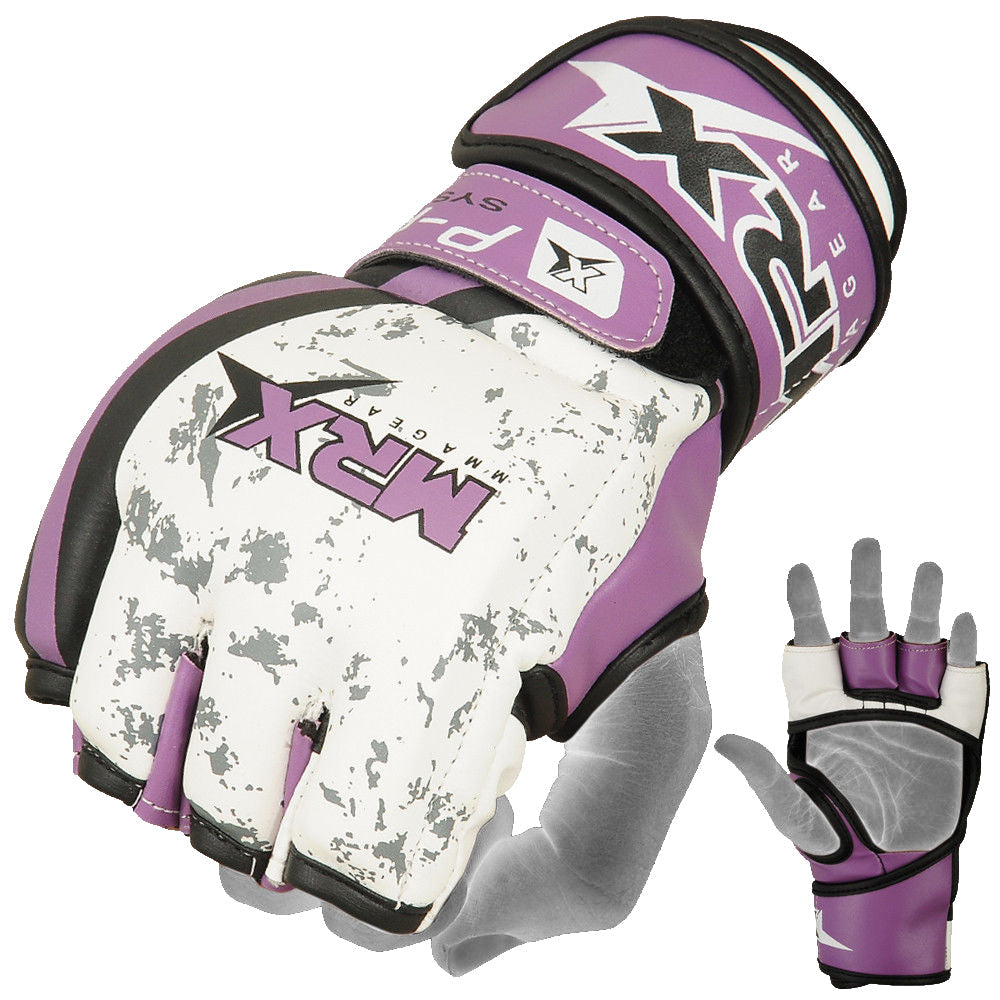MRX MMA Womens Fight Gloves Grappling Boxing Training Cage Fight