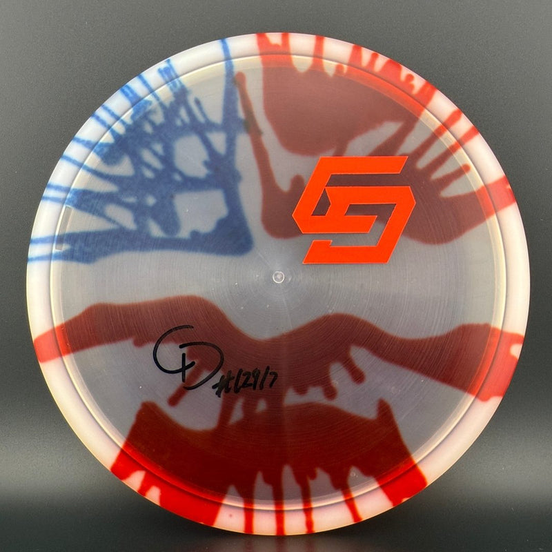 Load image into Gallery viewer, Flag Dye Z Zone - Chris Dickerson Autographed
