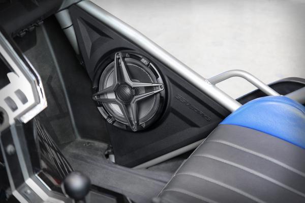 Load image into Gallery viewer, 2015-2021 Polaris Slingshot Front Speaker Pods with 150watt 8in Speakers

