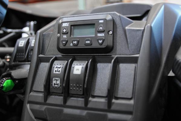 Load image into Gallery viewer, 2017-2022 CanAm Maverick X3 Dash Mounting Panel for MRB3 Bluetooth Media Controller
