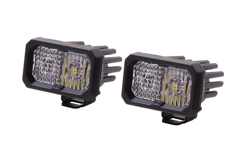 Load image into Gallery viewer, Diode Dynamics Stage Series 2 In LED Pod Pro - White Combo Standard ABL (Pair)
