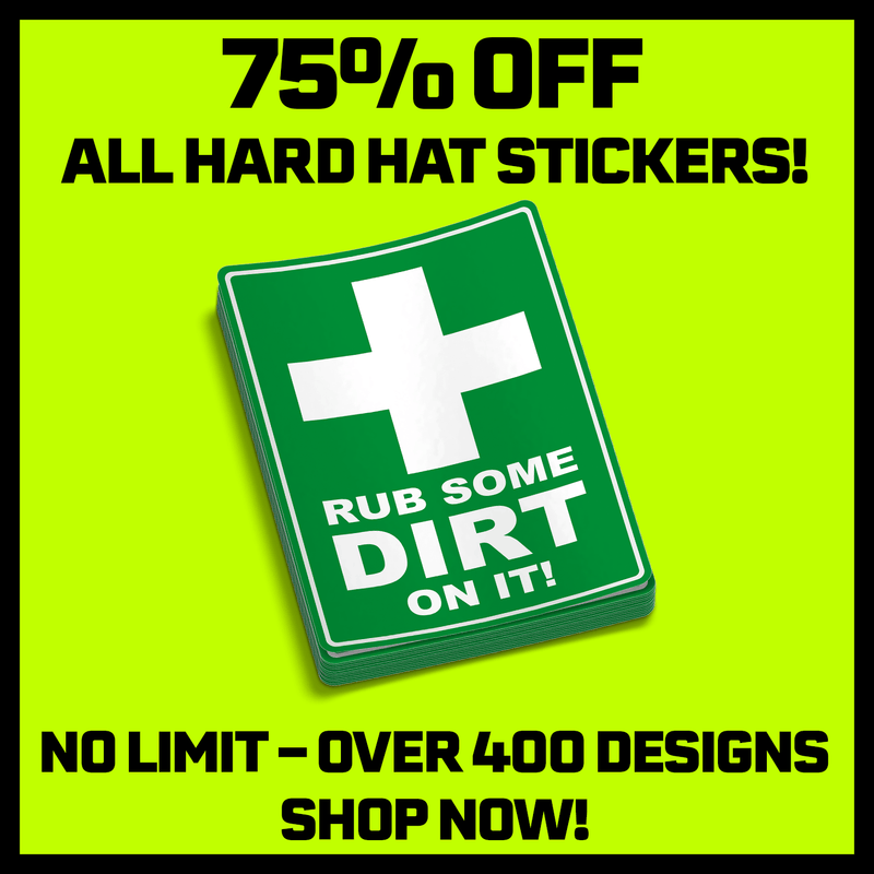 Load image into Gallery viewer, Rub Some Dirt On It  -  Hard Hat Decal
