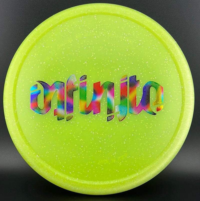 Load image into Gallery viewer, Metal Flake Glow C-Blend Glyph (First Run) - Ambigram
