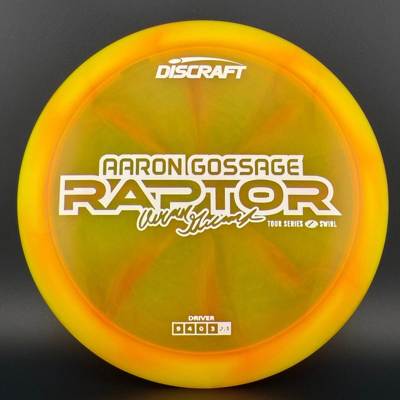 Load image into Gallery viewer, Z Swirl Raptor - Aaron Gossage 2025 Tour Series

