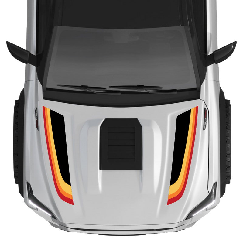 Load image into Gallery viewer, 2025+ 4Runner Fury Hood Stamp (Fangs Only)
