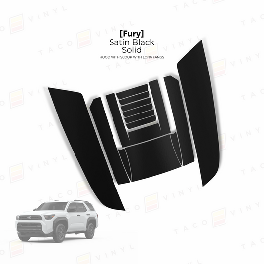 2025+ 4Runner Fury Hood Scoop Stamp (W/ Long Fangs)