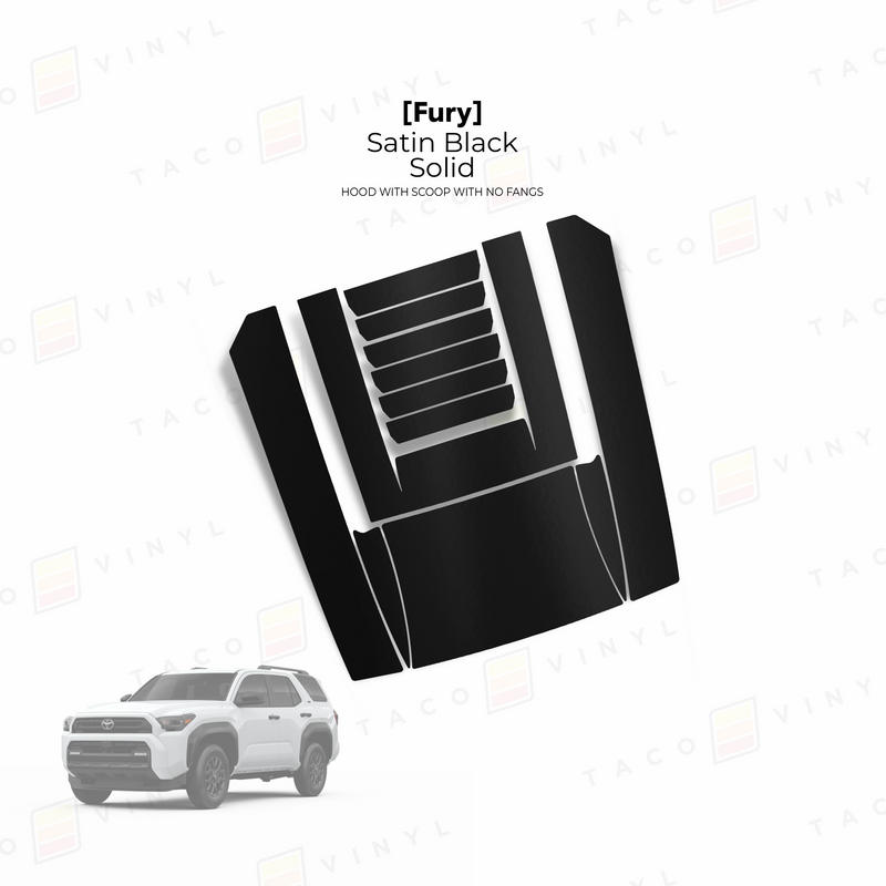 Load image into Gallery viewer, 2025+ 4Runner Fury Hood Scoop Stamp (W/ No Fangs)
