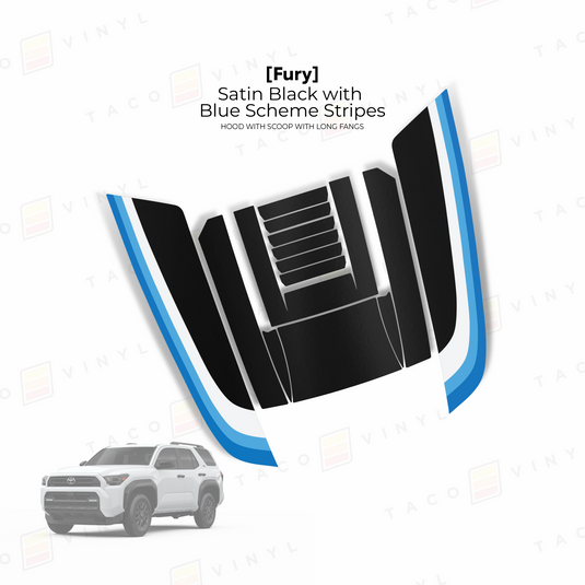 2025+ 4Runner Fury Hood Scoop Stamp (W/ Long Fangs)