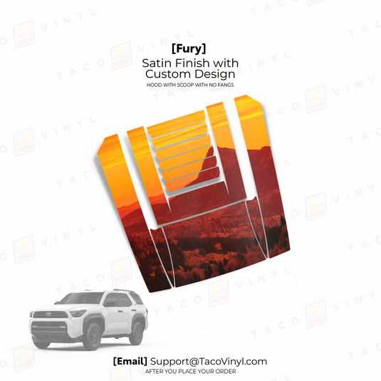 2025+ 4Runner Fury Hood Scoop Stamp (W/ No Fangs)