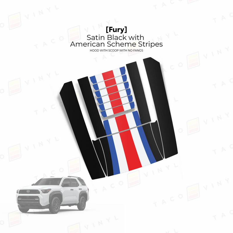 Load image into Gallery viewer, 2025+ 4Runner Fury Hood Scoop Stamp (W/ No Fangs)
