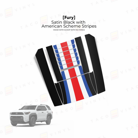 2025+ 4Runner Fury Hood Scoop Stamp (W/ No Fangs)