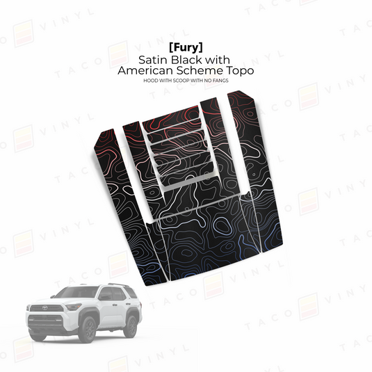 2025+ 4Runner Fury Hood Scoop Stamp (W/ No Fangs)