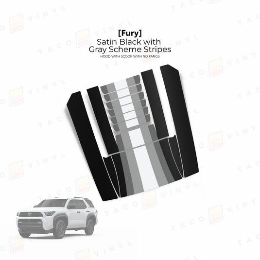 2025+ 4Runner Fury Hood Scoop Stamp (W/ No Fangs)