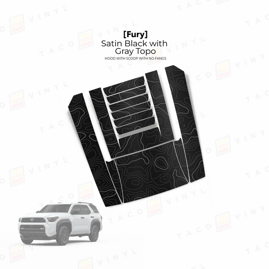 2025+ 4Runner Fury Hood Scoop Stamp (W/ No Fangs)