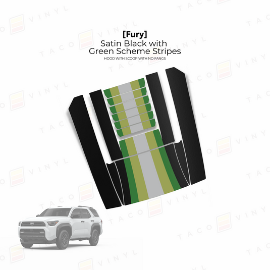 2025+ 4Runner Fury Hood Scoop Stamp (W/ No Fangs)