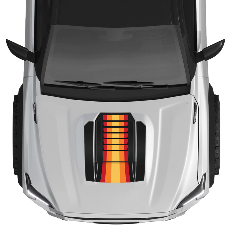 Load image into Gallery viewer, 2025+ 4Runner Fury Hood Scoop Stamp (W/ No Fangs)
