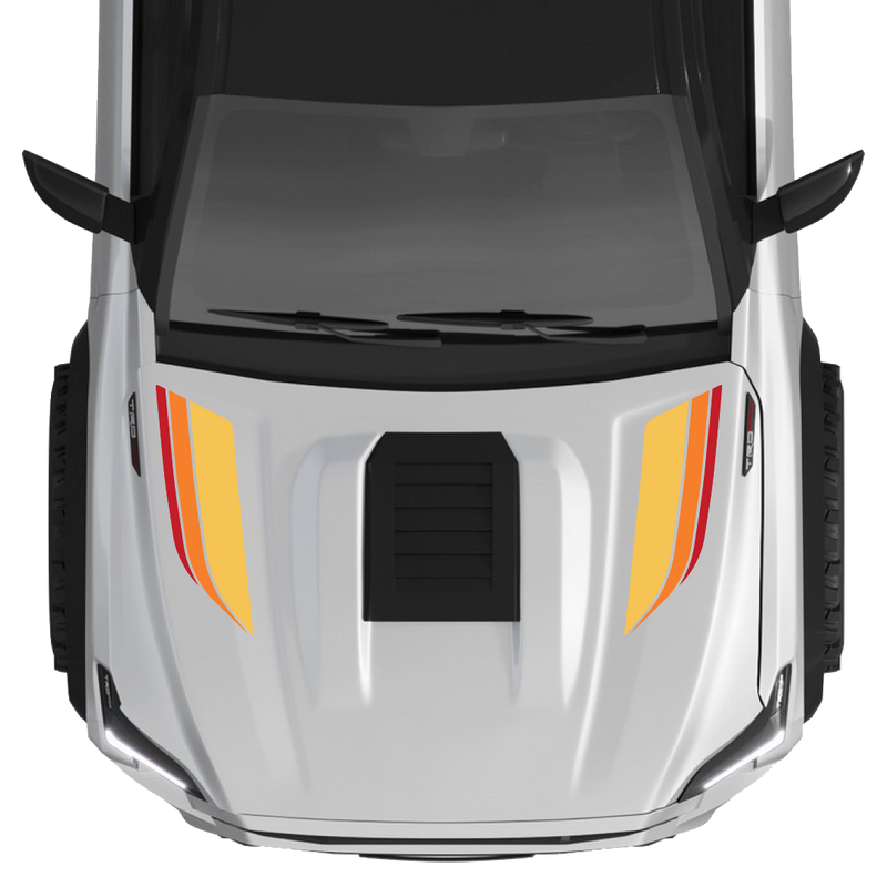 Load image into Gallery viewer, 2025+ 4Runner Havoc Hood Scoop Stamp (W/ Fangs only)
