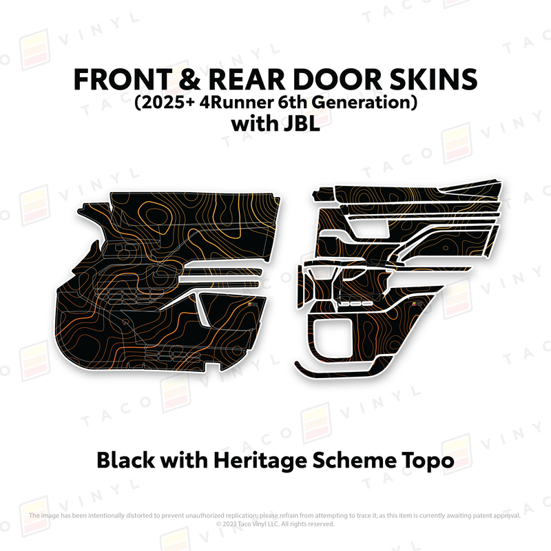 Load image into Gallery viewer, 2025+ 4Runner Door Skins
