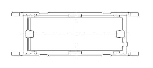 ACL BMW S65B40 4.0L V8 .50mm Oversized Main Bearings 5M1581H-.50