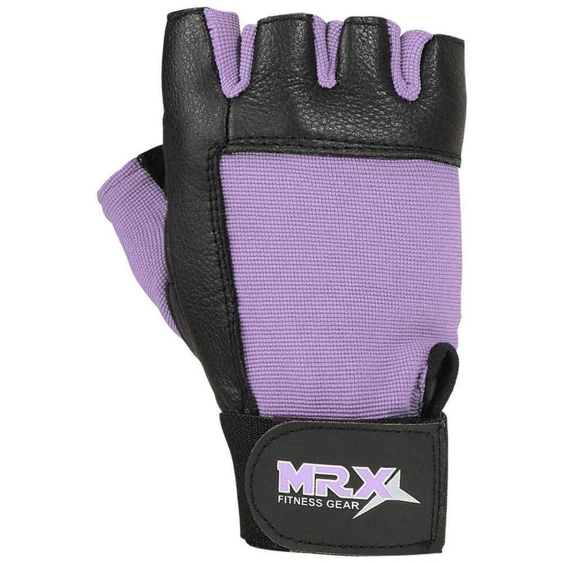 Load image into Gallery viewer, MRX Unisex Weight Lifting Gloves Gym Workout Glove 2602-lav

