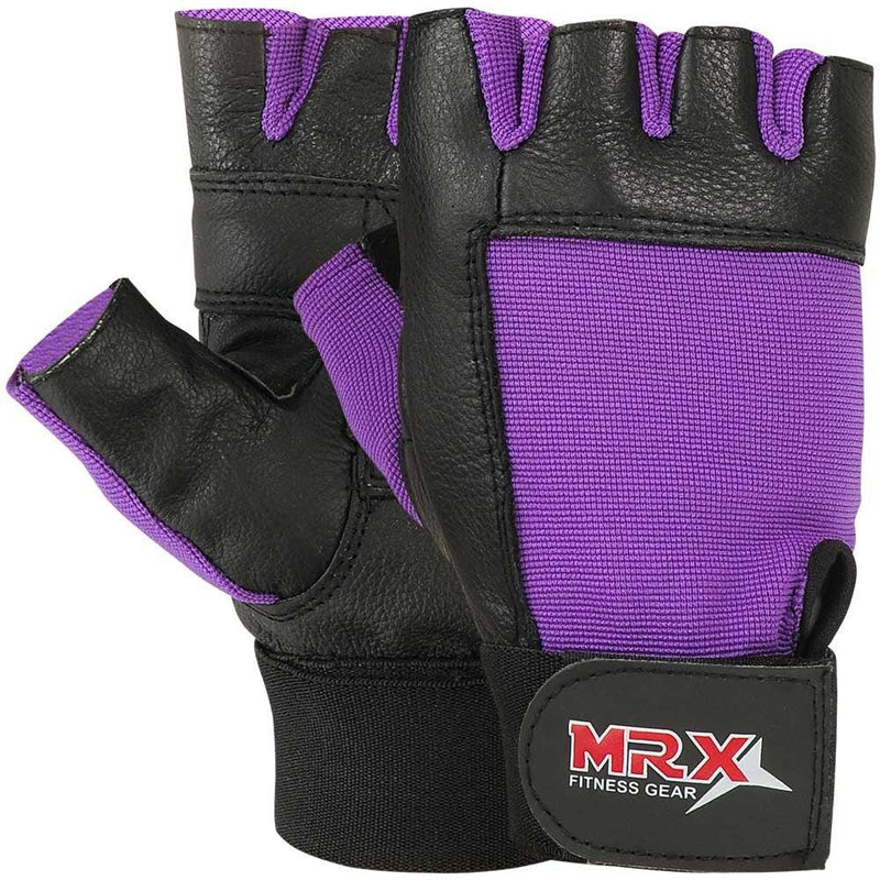Load image into Gallery viewer, MRX Women's Weightlifting Gloves Gym Workout Training Glove 2602-pur
