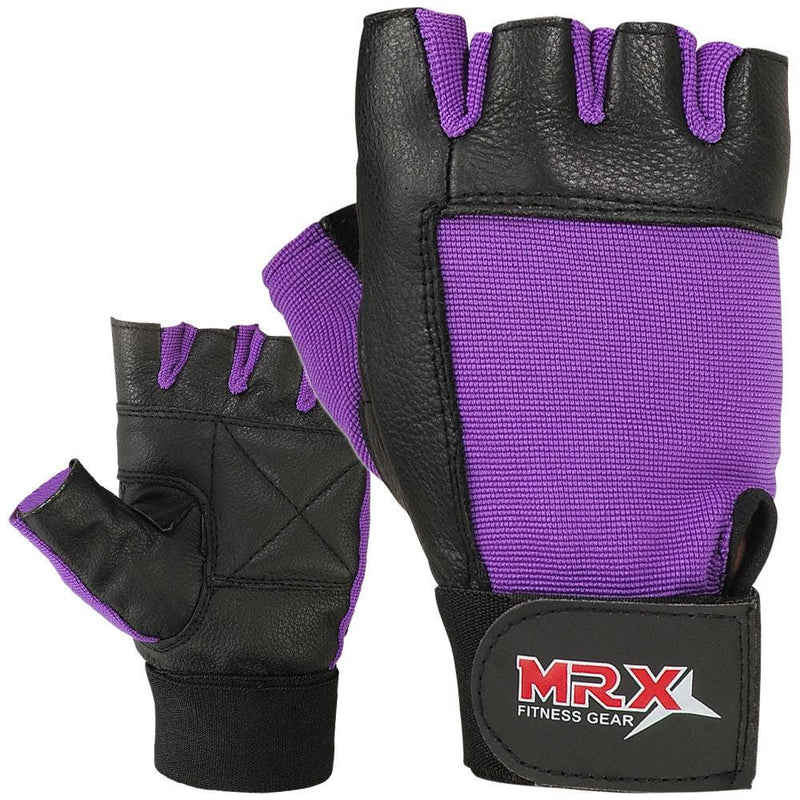 Load image into Gallery viewer, MRX Women's Weightlifting Gloves Gym Workout Training Glove 2602-pur
