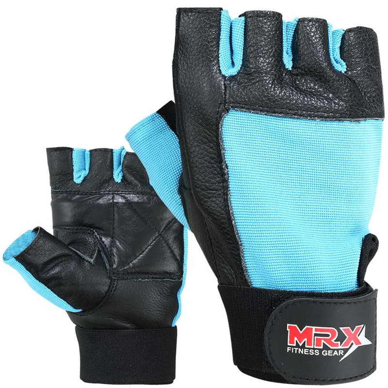 Load image into Gallery viewer, MRX Weightlifting Training Gloves Gym Workout Glove Unisex 2602-sky
