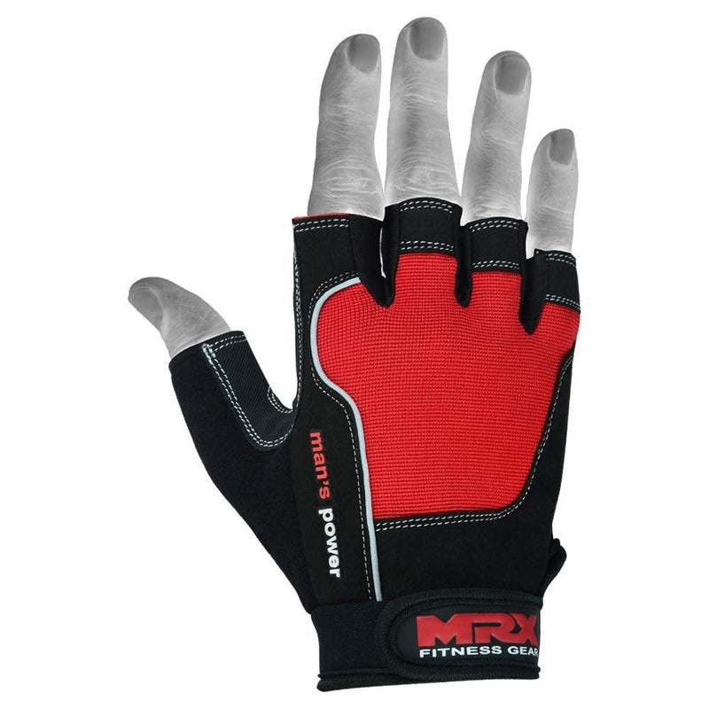 Load image into Gallery viewer, MRX Weight Lifting Amara Leather Gloves Gym Workout Men Women

