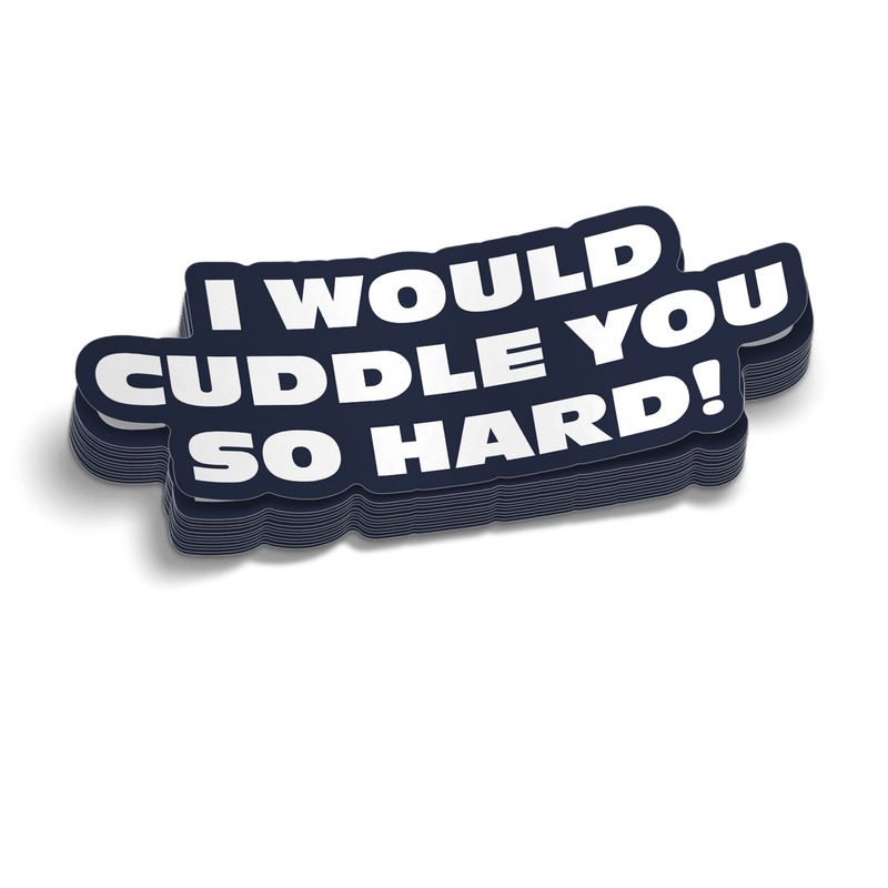 Load image into Gallery viewer, Cuddle - Hard Hat Decal
