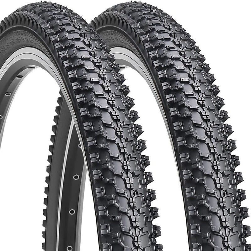 Load image into Gallery viewer, Mountain Bike Tires (2-Pack) - 20/24/26 Inch

