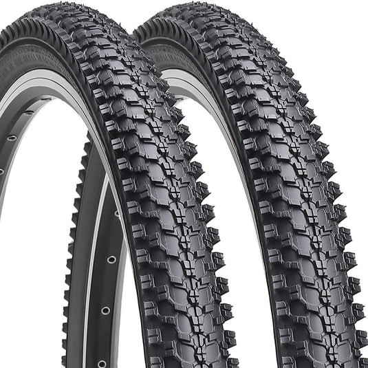 Mountain Bike Tires (2-Pack) - 20/24/26 Inch