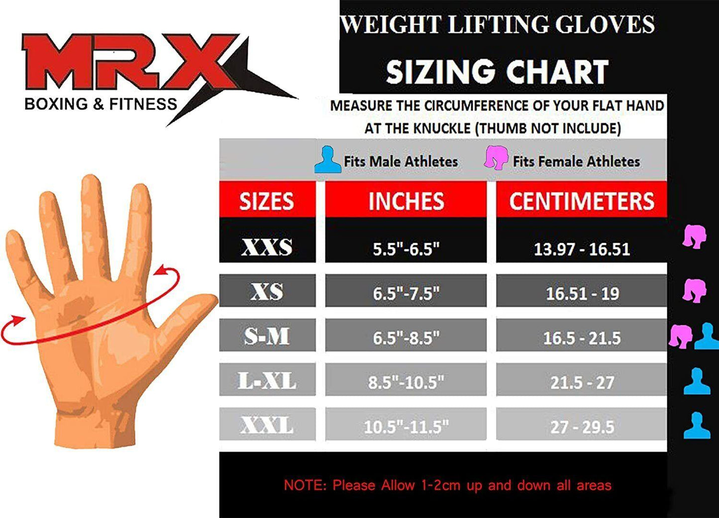 Weight Lifting Gloves Gym Glove for Training Bodybuilding Workout