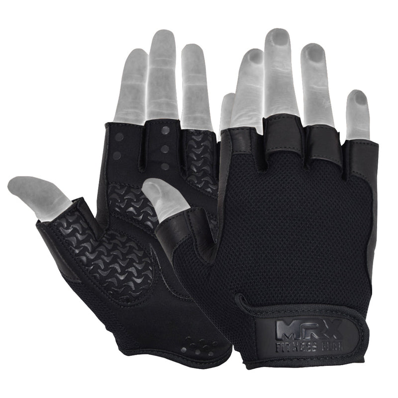 Load image into Gallery viewer, Weightlifting Gloves Grip Palm Half Finger Exercise Training Workout 2625
