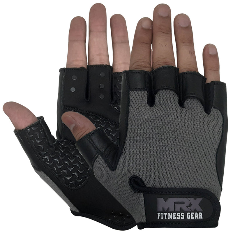 Load image into Gallery viewer, Weightlifting Gloves Grip Palm Half Finger Exercise Training Workout 2625
