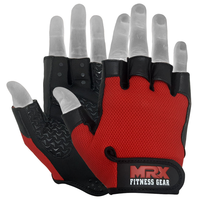 Load image into Gallery viewer, Weightlifting Gloves Grip Palm Half Finger Exercise Training Workout 2625
