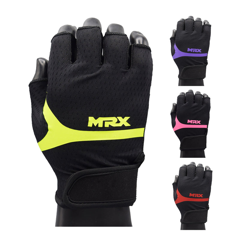 Load image into Gallery viewer, MRX Women's Weight Lifting Gloves with Padded Palm for Gym and Cycling Workouts
