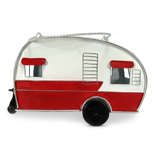 Birdhouse-RV Red and White
