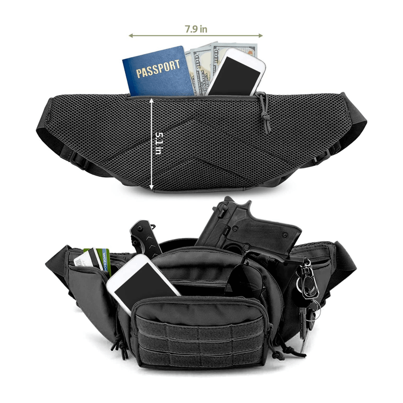 Load image into Gallery viewer, Tactical Waist Bag &amp; MOLLE EDC Pouch For Outdoor Activities
