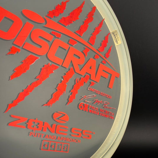 Z Zone SS - Paul McBeth 6x Claws Limited Edition