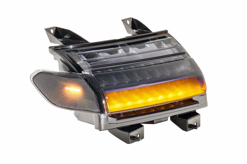 Load image into Gallery viewer, XB LED DRLs: Jeep JL / JT (18+ / Smoked Lens / Set)
