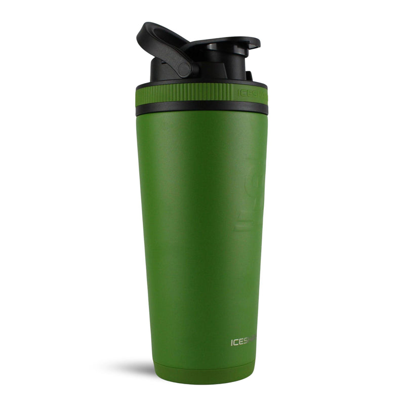 Load image into Gallery viewer, Officially Licensed Milwaukee Bucks 26oz Ice Shaker - Green
