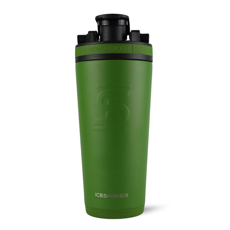 Load image into Gallery viewer, Officially Licensed Milwaukee Bucks 26oz Ice Shaker - Green

