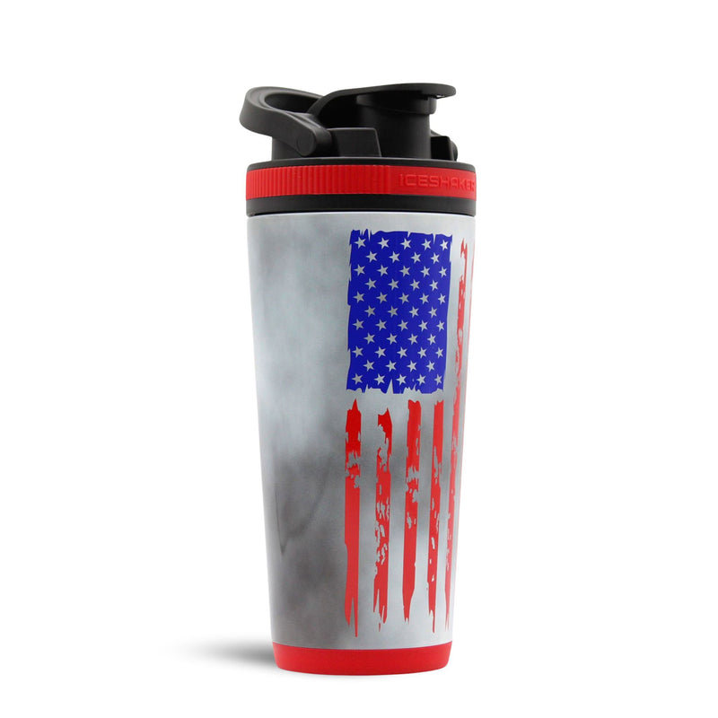 Load image into Gallery viewer, 26oz Ice Shaker - 4D American Flag
