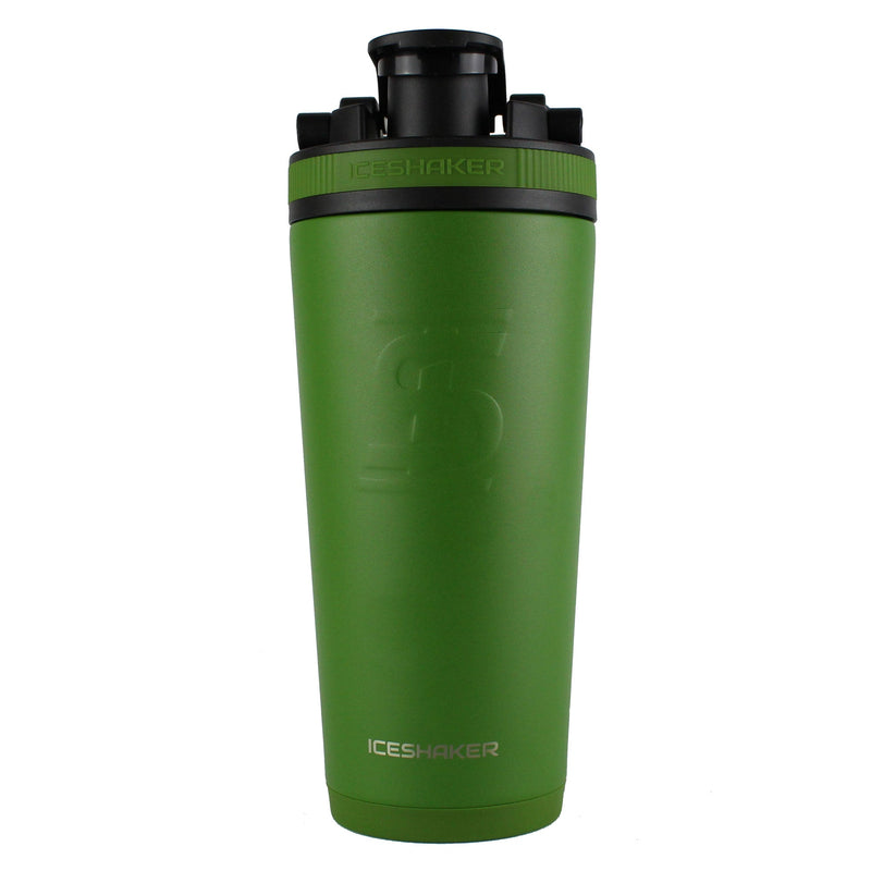 Load image into Gallery viewer, Custom Ronaldinho 26oz Ice Shaker - Green
