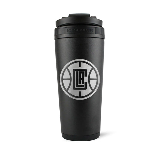 Officially Licensed Los Angeles Clippers 26oz Ice Shaker - Black