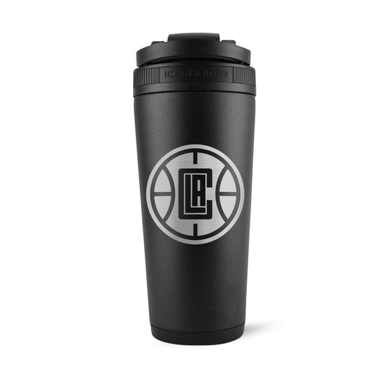 Officially Licensed Los Angeles Clippers 26oz Ice Shaker - Black