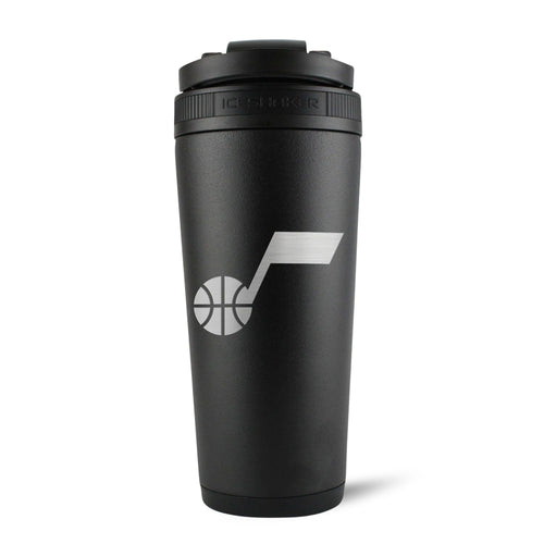Officially Licensed Utah Jazz 26oz Ice Shaker - Black