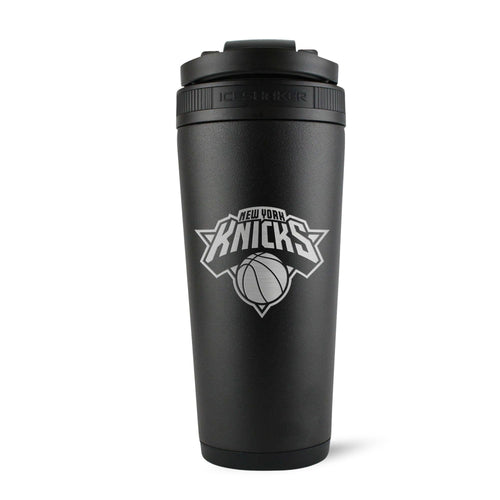 Officially Licensed New York Knicks 26oz Ice Shaker - Black